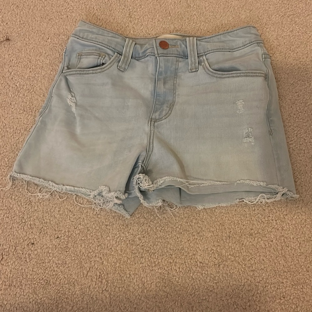 denim/jean shorts size 0